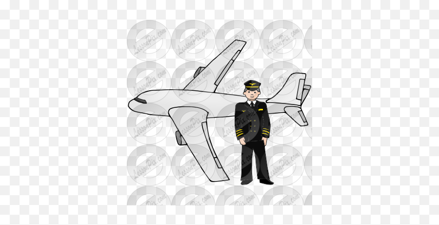 Pilot Picture For Classroom Therapy - Air Transportation Emoji,Pilot Clipart