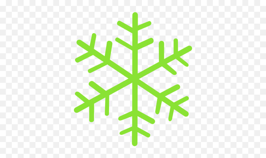 Snowflake Clipart Free Clipart Images - Green Snowflake Clipart Emoji,Snowflake Clipart