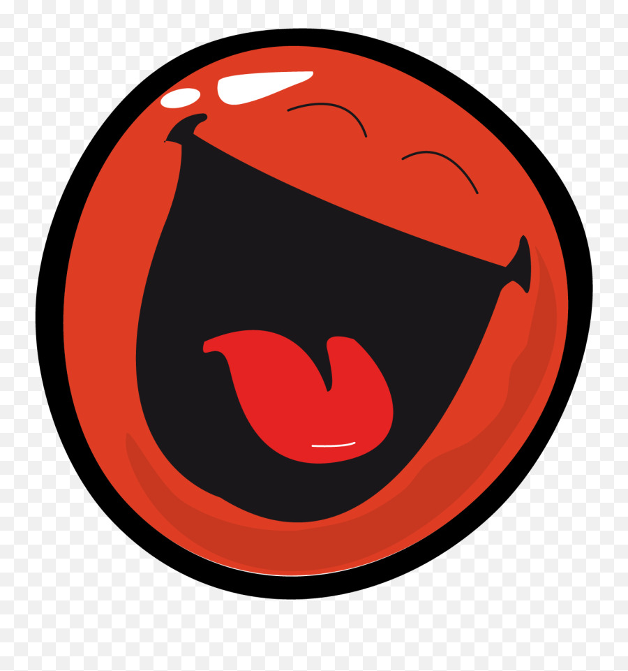 Download Comic Laugh Face Smiley - Portable Network Graphics Emoji,Laugh Clipart