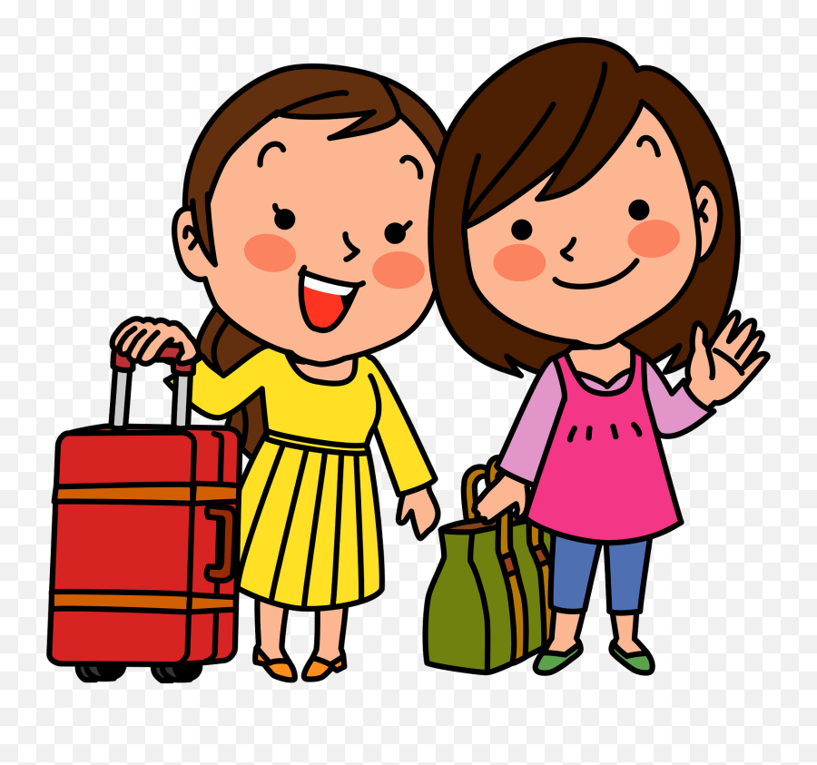 Women Are Traveling Clipart Free Download Transparent Png - Travel Emoji,Travel Clipart