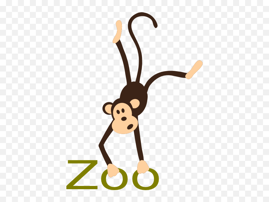 Zoo Clip Art At Clker - Zoo Monkey Clip Art Emoji,Zoo Clipart