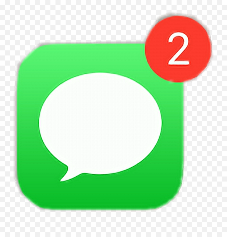 Messages App Notification Iphone Freetoedit - Iphone Clipart Messages App With Notification Emoji,Iphone Clipart