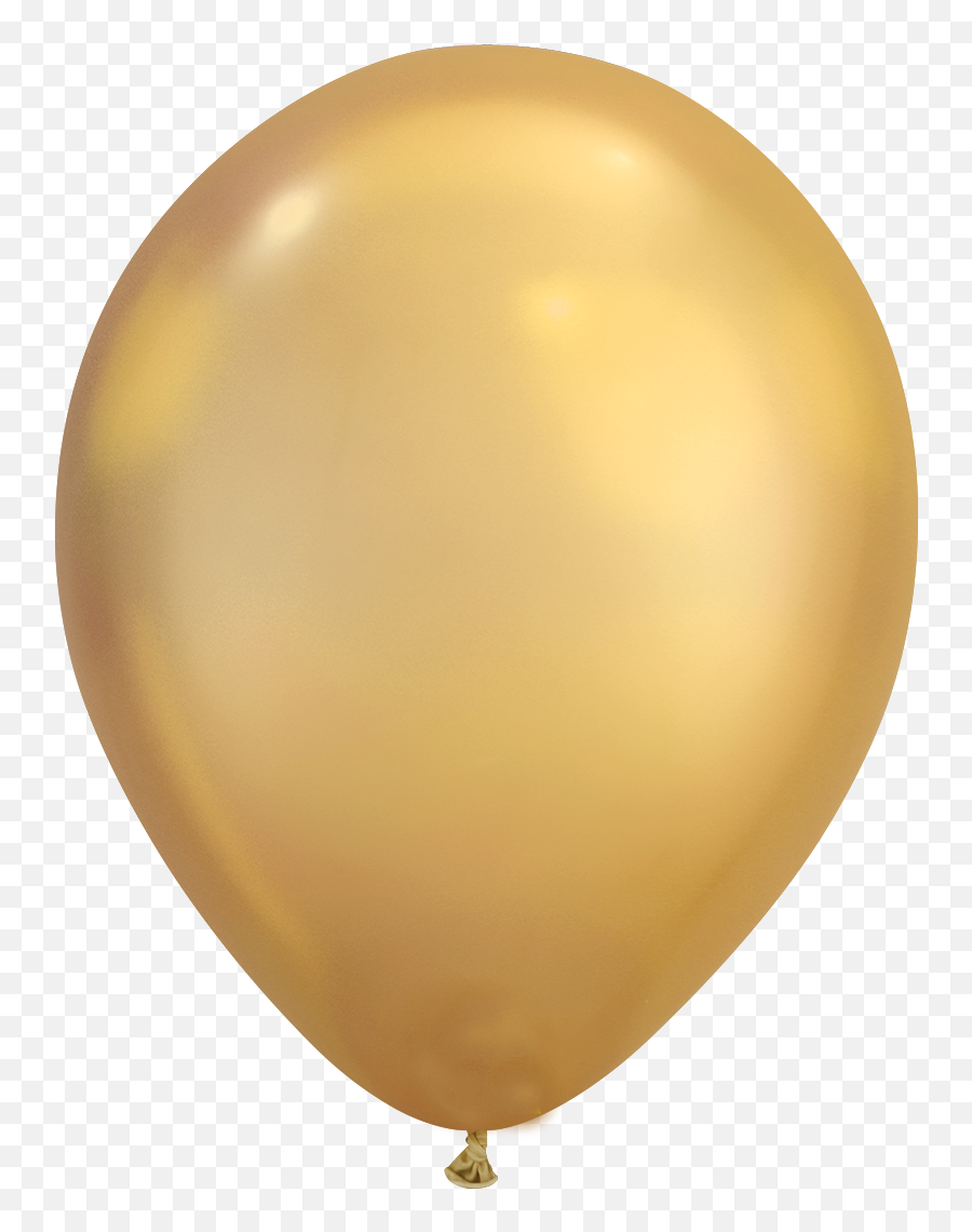 Chrome Gold - Chrome Balloon Gold Emoji,Gold Balloons Png