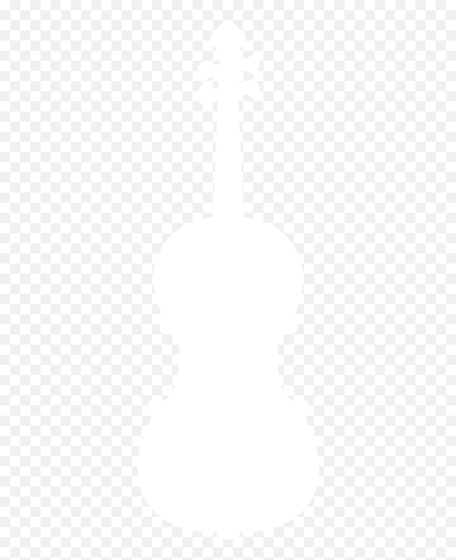 Silhouette Clip Art At - White Violin Silhouette Hair Design Emoji,Violin Clipart