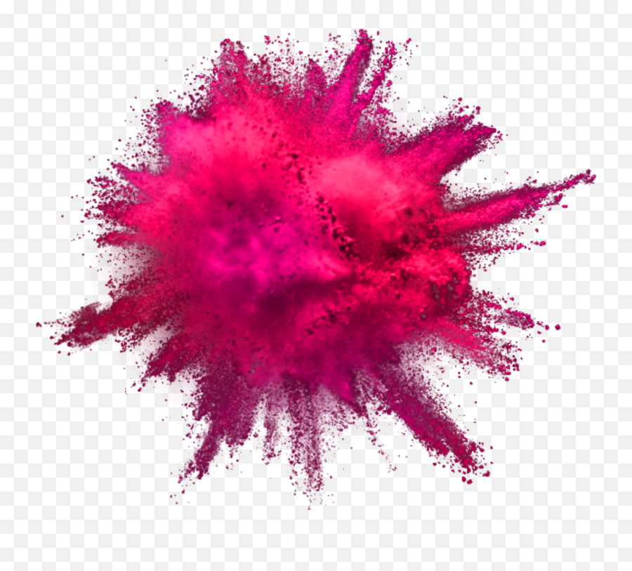Splash Color Explosion Fucsia Color Sticker By Pao Rod Emoji,Color Explosion Png