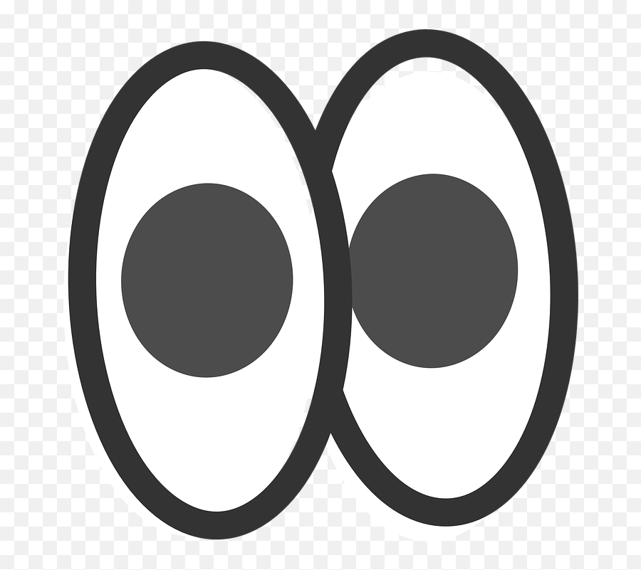 Eye Clipart Pair - Big Pair Of Eyes Pn 1452736 Png Emoji,Eyes Clipart Png