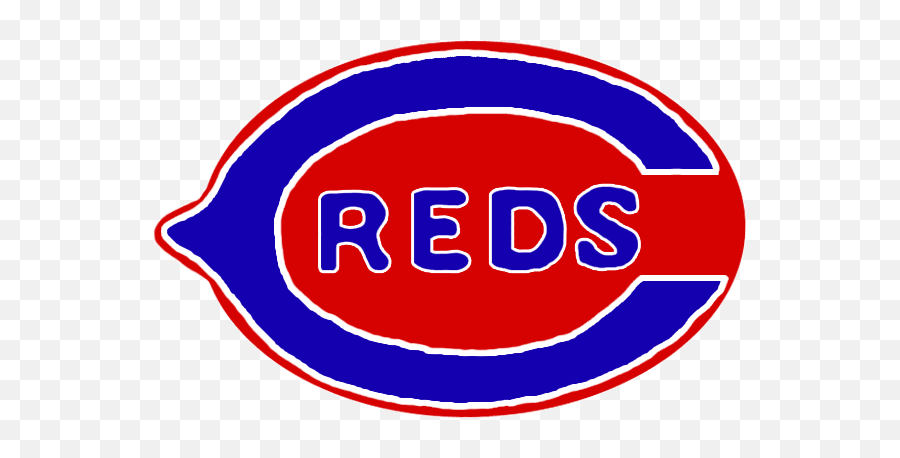 Cincinnati Reds - Logo History Retroseasons Dot Emoji,Cincinnati Reds Logo