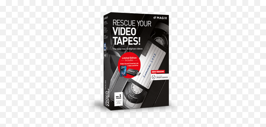 Magix Rescue Your Videotapes U2013 Video To Dvd Emoji,Vhs Effect Png