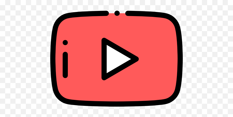 Free Vector Icons Designed - Youtube Logo Cute Emoji,Youtube Logo