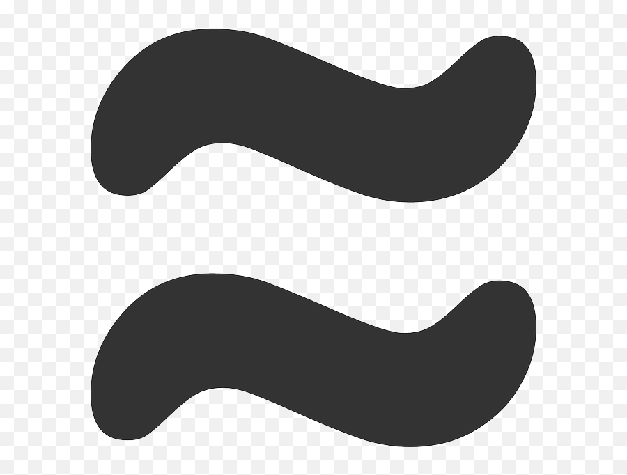 Flat Theme Action Equals Icon Equal - 2 Wavy Lines Emoji,Squiggly Line Clipart
