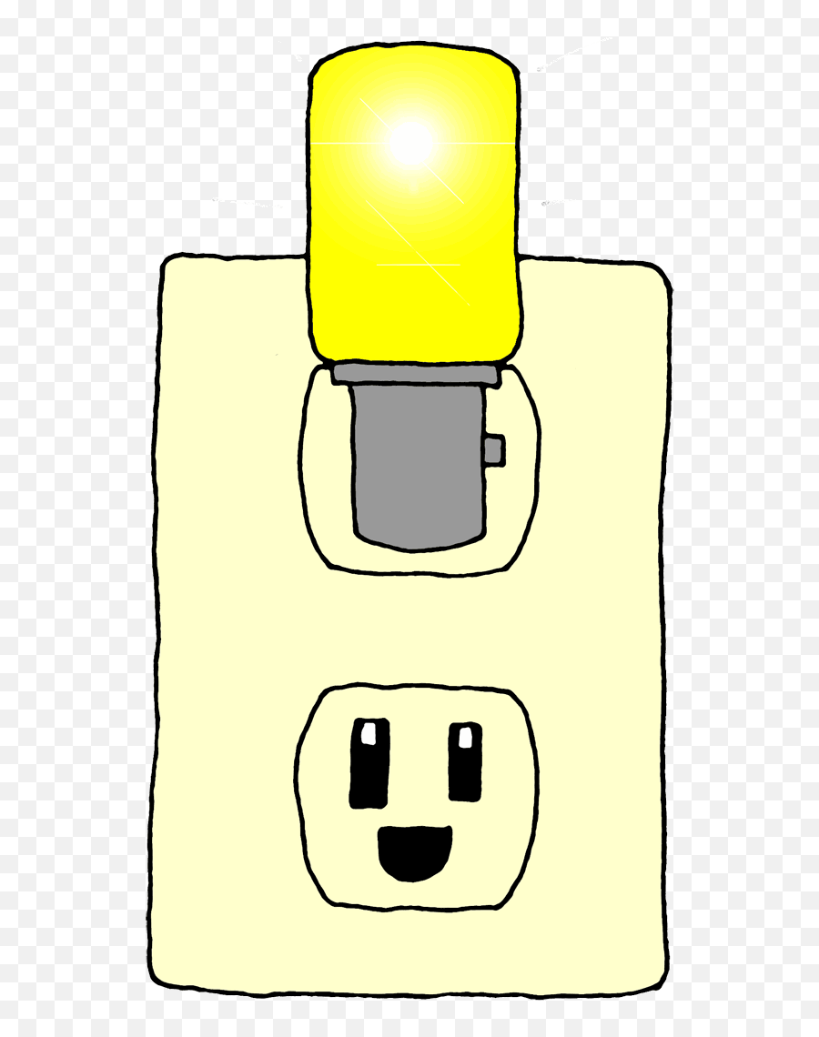 Drawn Lamp In A Power Outlet Free Image Download Emoji,Outlet Clipart