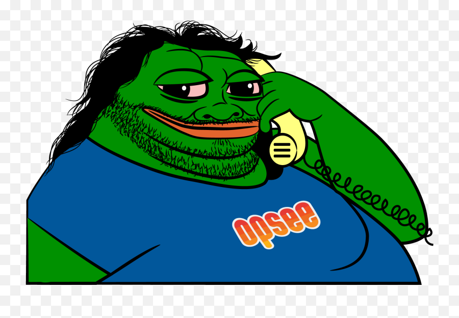 Download Hd Fat Pepe Frog Png Fat Pepe Frog - Pepe The Frog Emoji,Pepe The Frog Sad Transparent
