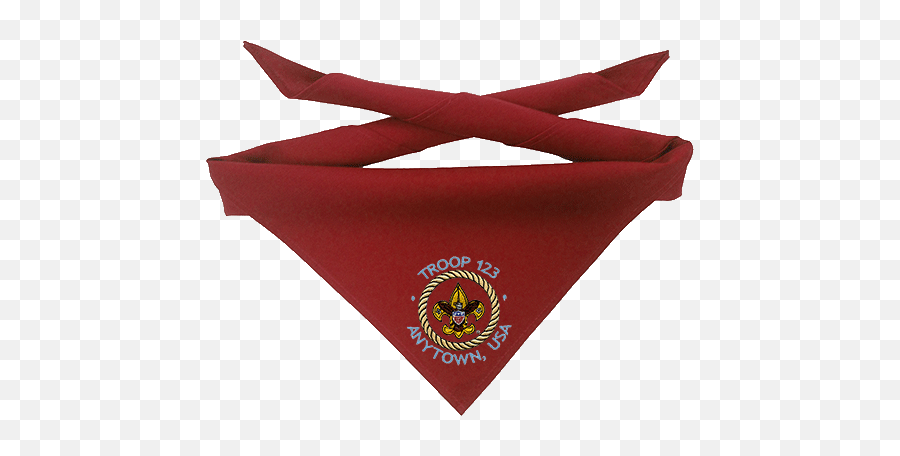 Scouts Bsa Troop Custom Gear - Classb Custom Apparel And Boy Scout Neckerchief Png Emoji,Boy Scouts Logo