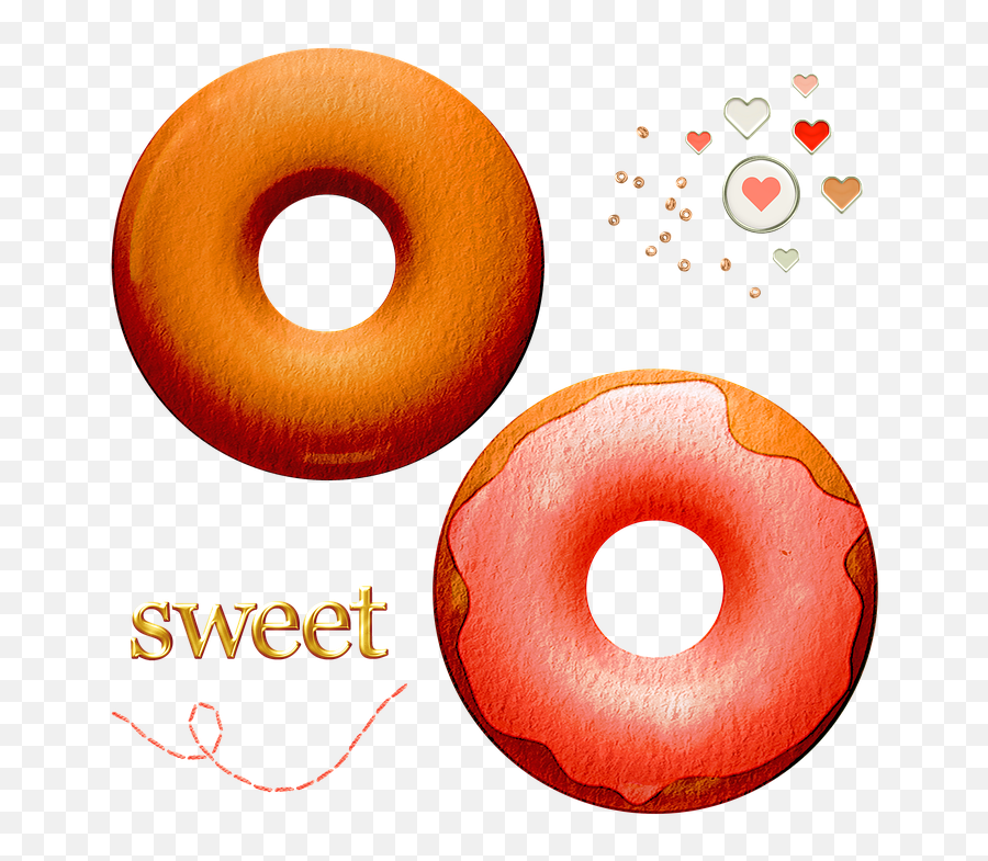 Free Photo Sprinkles Watercolor Donuts Chocolate Sweets Emoji,Donuts With Dad Clipart