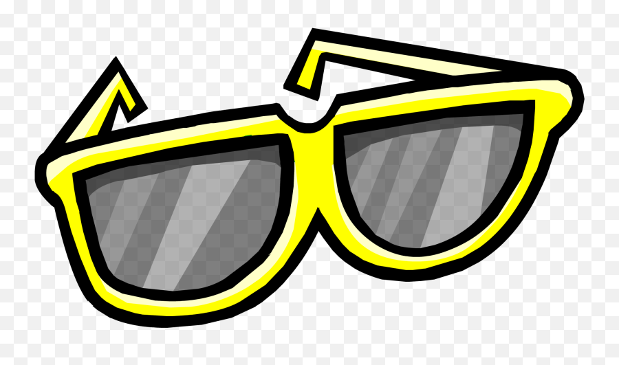 Clipart Glasses File Clipart Glasses File Transparent Free - Clip Art Yellow Sunglasses Emoji,Sunglasses Clipart