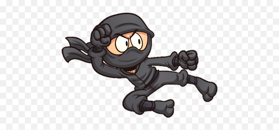 Download Ninja Cartoon Png Clipart Free - Transparent Cartoon Ninja Emoji,Ninja Clipart