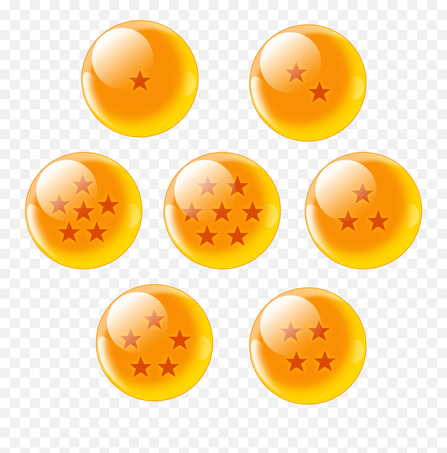 Dragon Ball Clipart Orange - Dragon Ball Emoji,Dragon Ball Png