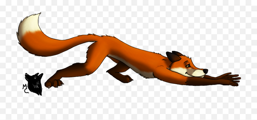 Download Fox Furry Png - Art Anthro Fox Emoji,Furry Png