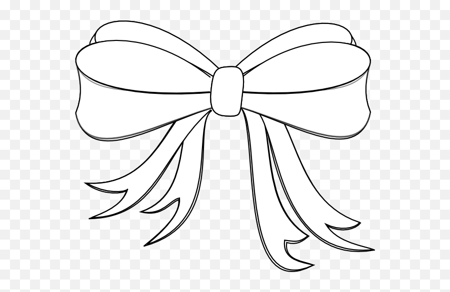 Hair Bow Clip Art The Cliparts - Clipartbarn White Ribbon Bow Clipart Emoji,Hair Bow Clipart