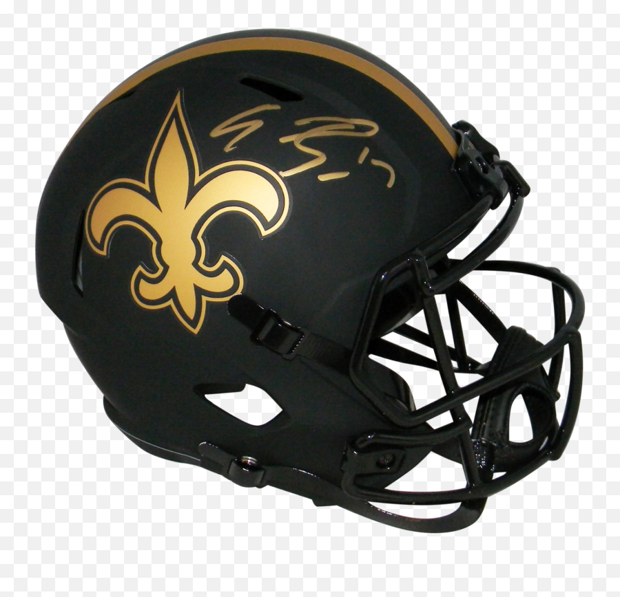 Emmanuel Sanders Signed New Orleans Saints Eclipse Full Size - New Orleans Saints Emoji,New Orleans Saints Logo