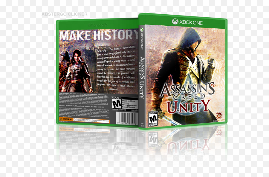 Assassinu0027s Creed Unity Xbox One Box Art Cover By Abstergoclicker - Xbox Games Emoji,Abstergo Logo