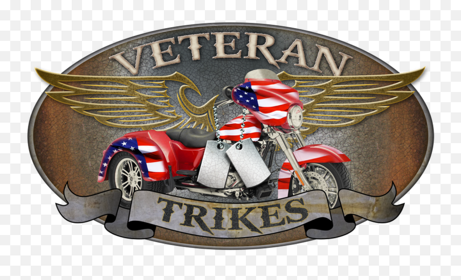 Veteran Trikes Logo Decal - Horse Tack Emoji,Veteran Logo