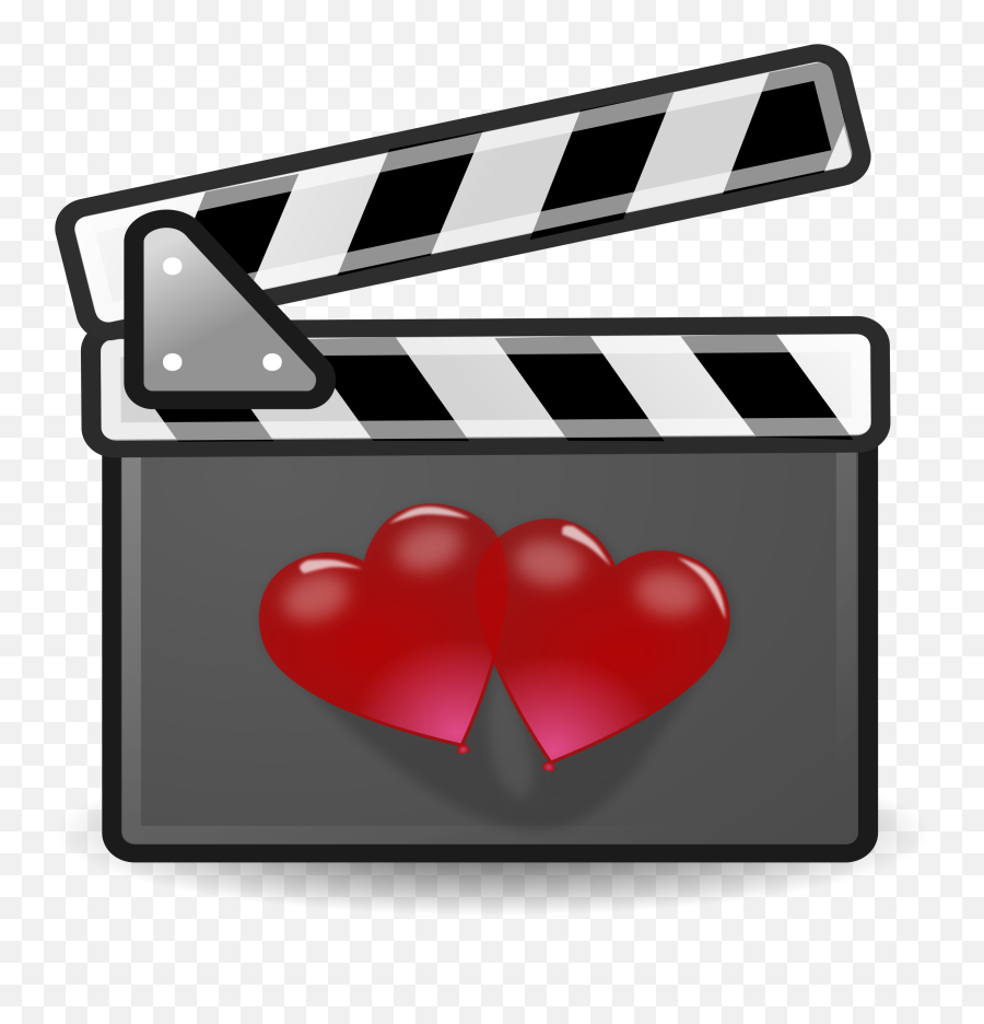 Big Image - Romantic Movie Clipart Emoji,Action Clipart