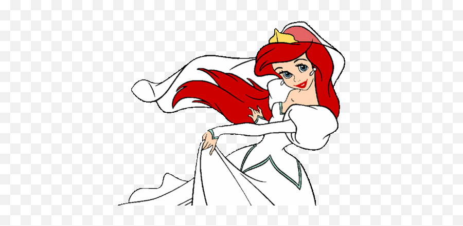 Disney Princess Photo - Ariel Princess Wedding Emoji,Hufflepuff Clipart