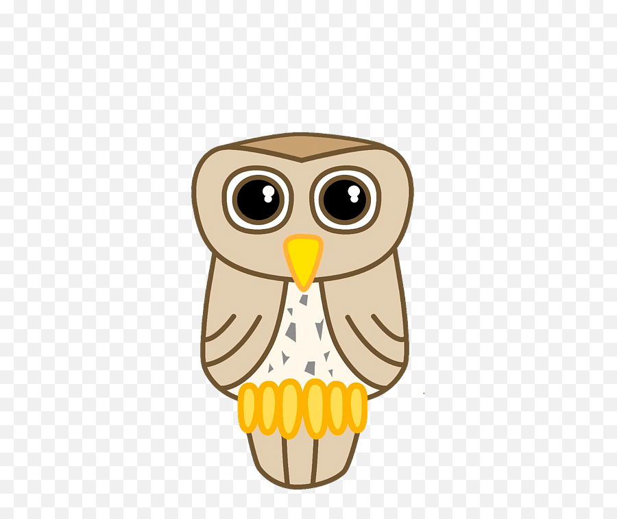 Cute Owl Clipart - Soft Emoji,Cute Owl Clipart