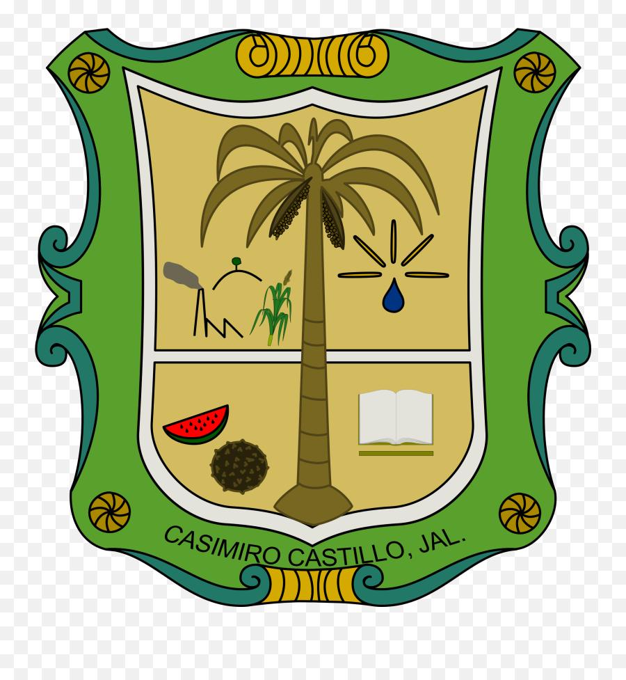 Food Open Plants Palm Tree Shield - Palm Tree In Shield Emoji,Escudo Png