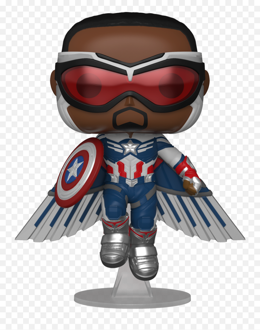 Funko Pop Marvel The Falcon And The Winter Soldier - Captain America Walmart Exclusive Walmartcom Emoji,Captain Falcon Transparent
