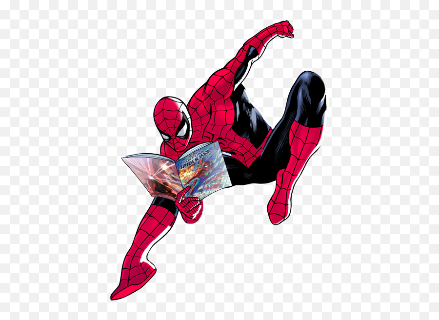 Swinging Spider Emoji,Spiderman Comic Png