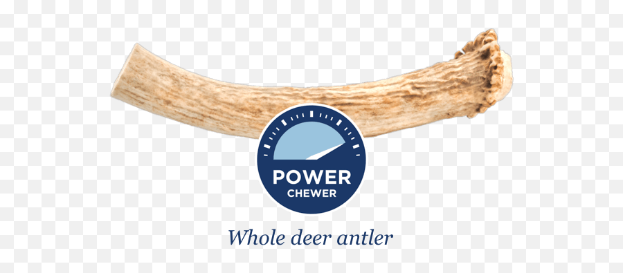 Antlers Usa - Made Allnatural Dog Chews Barkworthies Emoji,Deer Antler Logo