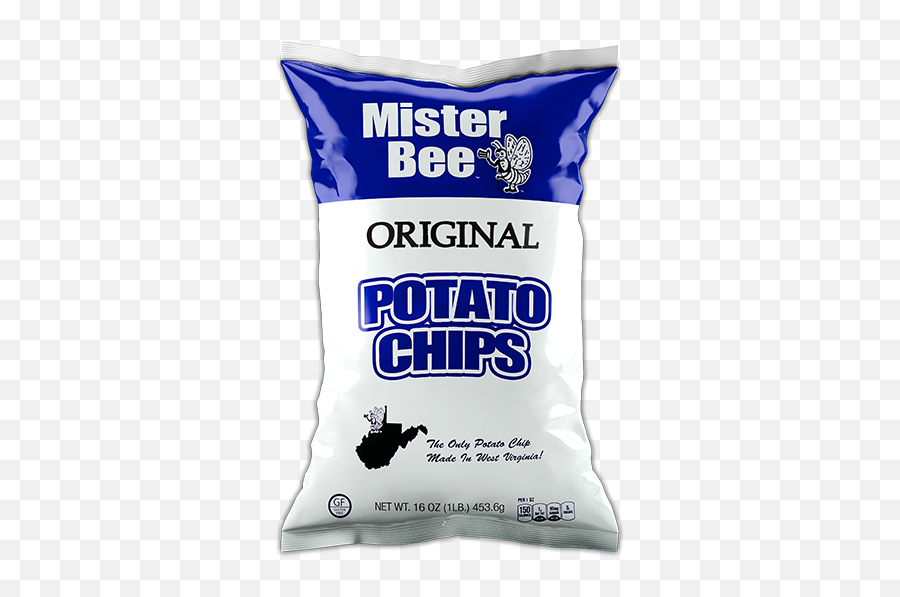 Mister Bee The Only Potato Chip Made In West Virginia Emoji,Bag Of Chips Png