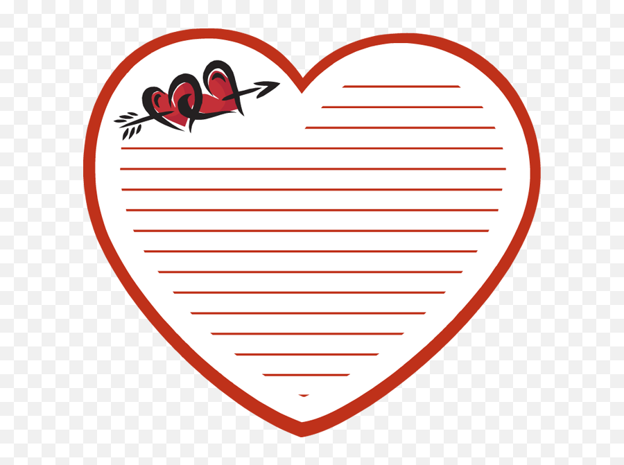 Vintage Heart Clip Art Design For Valentineu0027s Day Heart Emoji,Note Paper Clipart