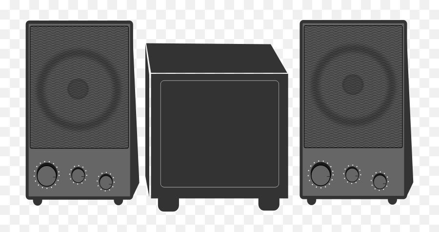 Free Clipart Speakers Gsagri04 - Transparent Stereo Speakers Emoji,Speaker Clipart