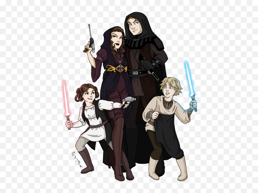 Anakin Skywalker Png Emoji,Leia Png