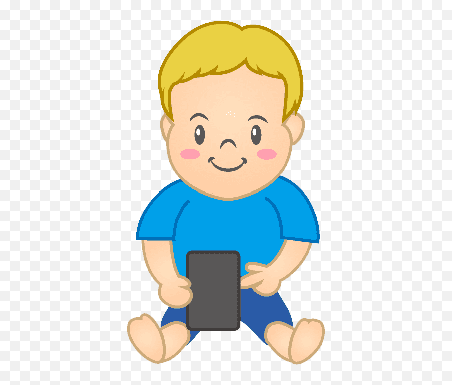 Little Boy Clipart Transparent - Clipart World Emoji,Young Boy Clipart