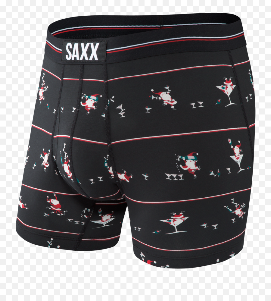 Ultra Boxer Brief - Black Holiday Cheer U2013 Saxx Underwear Emoji,Duluth Trading Logo