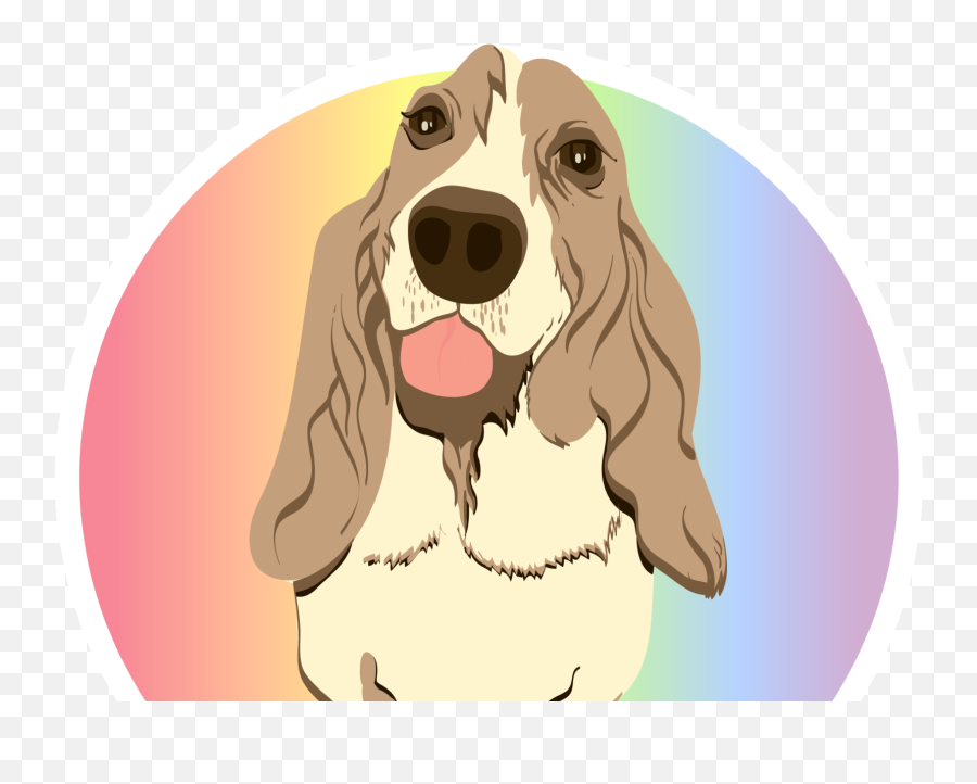 Basset Hound Designs Themes Templates And Downloadable Emoji,Hound Dog Clipart