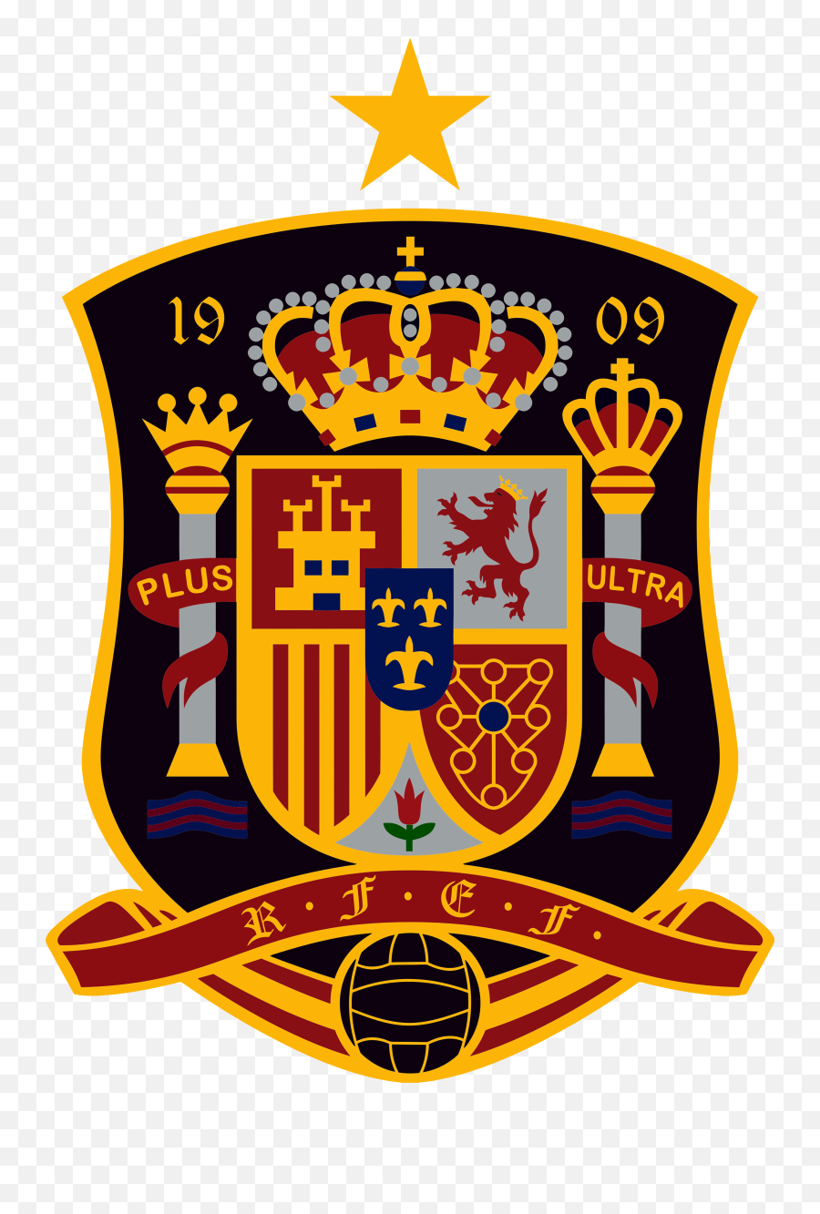 Spain National Football Team - Spain National Football Team Logo Emoji,Football Team Logo