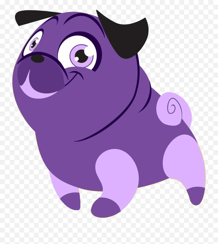 Clipart Dog Animation Clipart Dog Animation Transparent - Purple Dog Cartoon Png Emoji,Doge Transparent