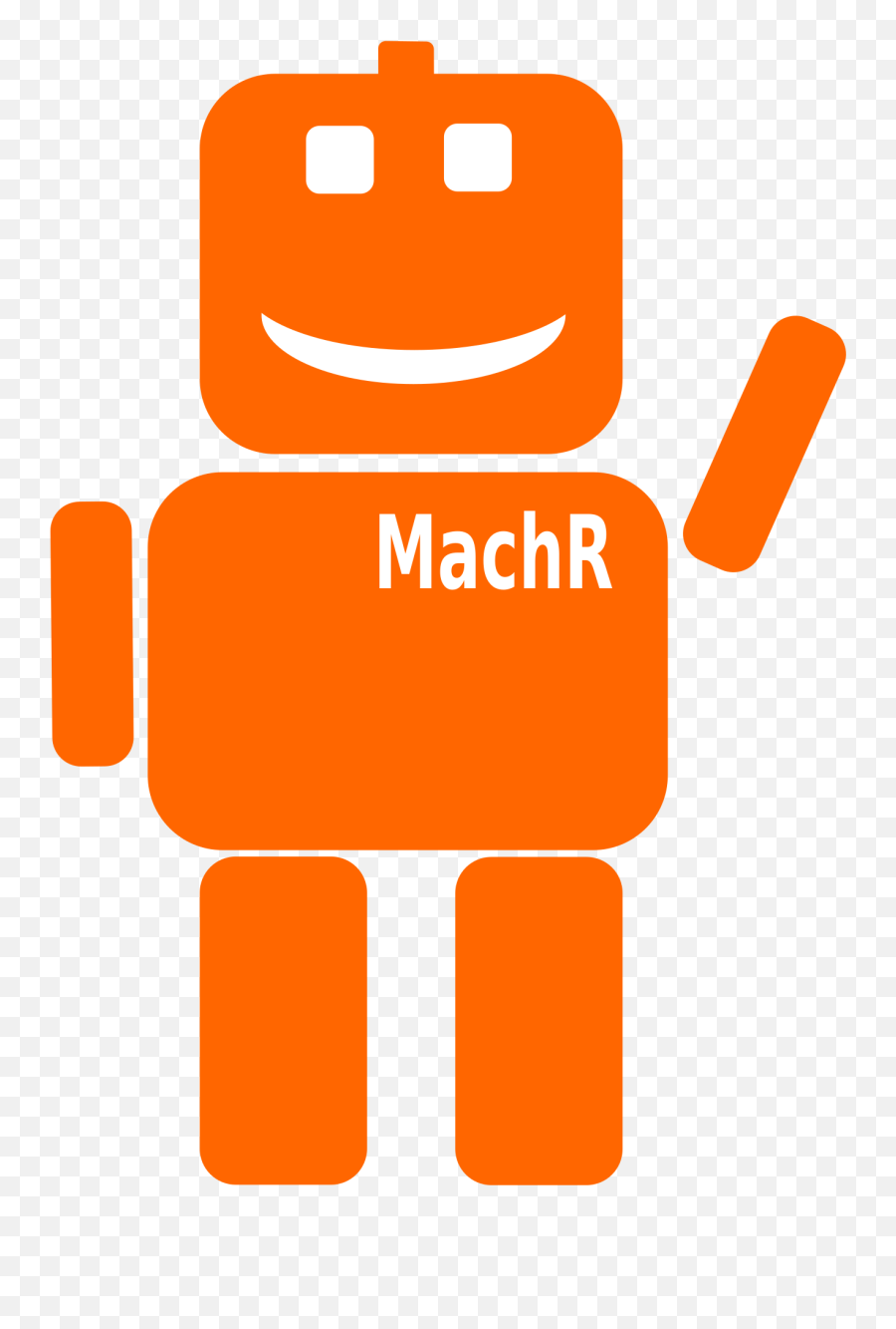 Download Hd Big Image - Orange Robot Clipart Transparent Png Dot Emoji,Robot Clipart