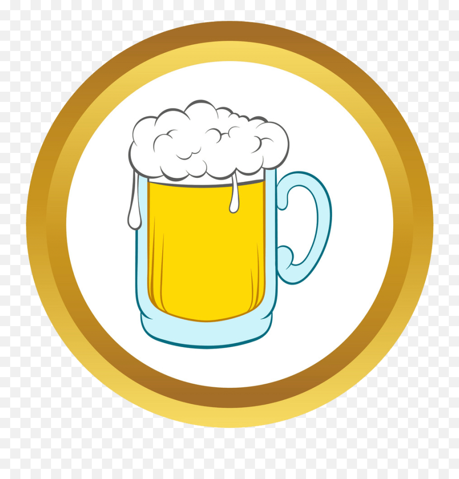 Beer Mug Icon Png Transparent - Beer Glassware Emoji,Beer Mug Clipart