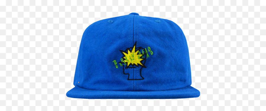 Brain Dead Bang Logo Hat Blue - Unisex Emoji,Bang Logo