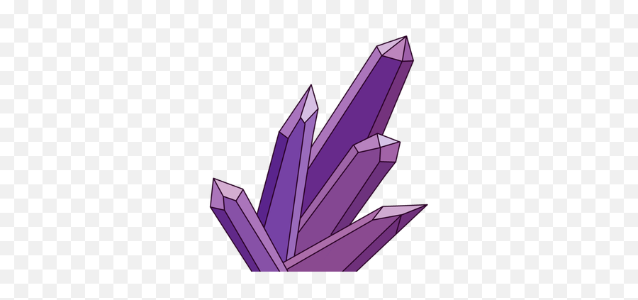 Crystal Clipart Purple Crystal Crystal - Free Png Clipart Purple Crystals Emoji,Crystal Clipart