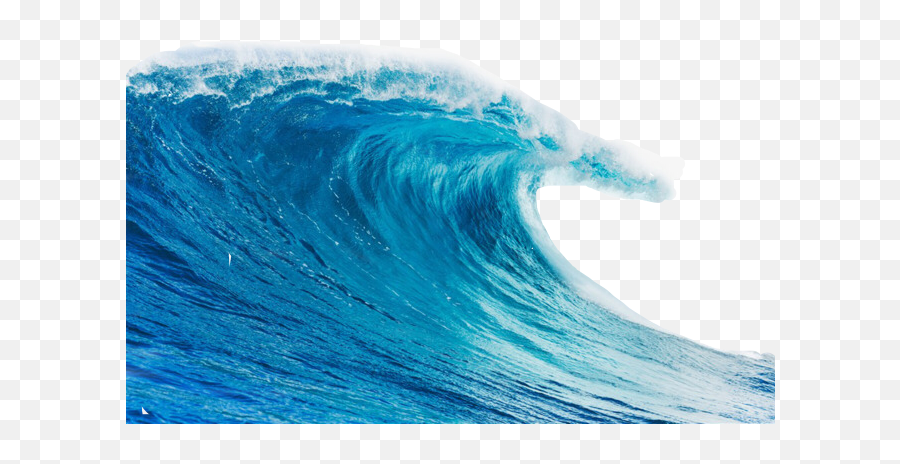 Png Wave Beach Sticker By Sageherb2882 - Ocean Blue Wave Png Emoji,Wave Emoji Png