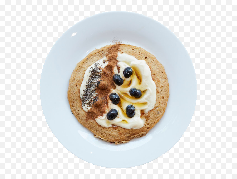 Gluten - Free Blueberry Pancakes 0 Fat Protein Yoghurt Serveware Emoji,Pancake Png