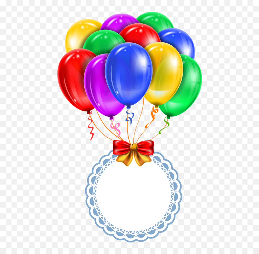 Etiquettes - Page 133 Happy Birthday Frame Birthday Transparent Transparent Background Balloons Png Emoji,Birthday Border Clipart