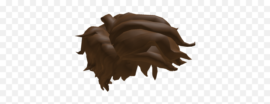 Wavy Hair - Dark Wavy Hair Roblox Emoji,Waves Hair Png